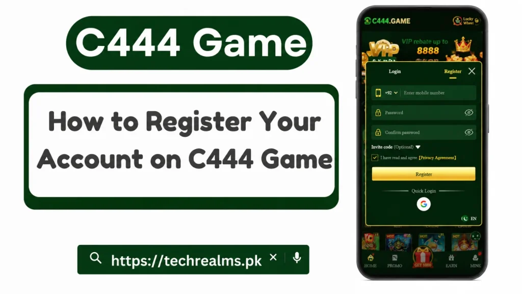 register on c444